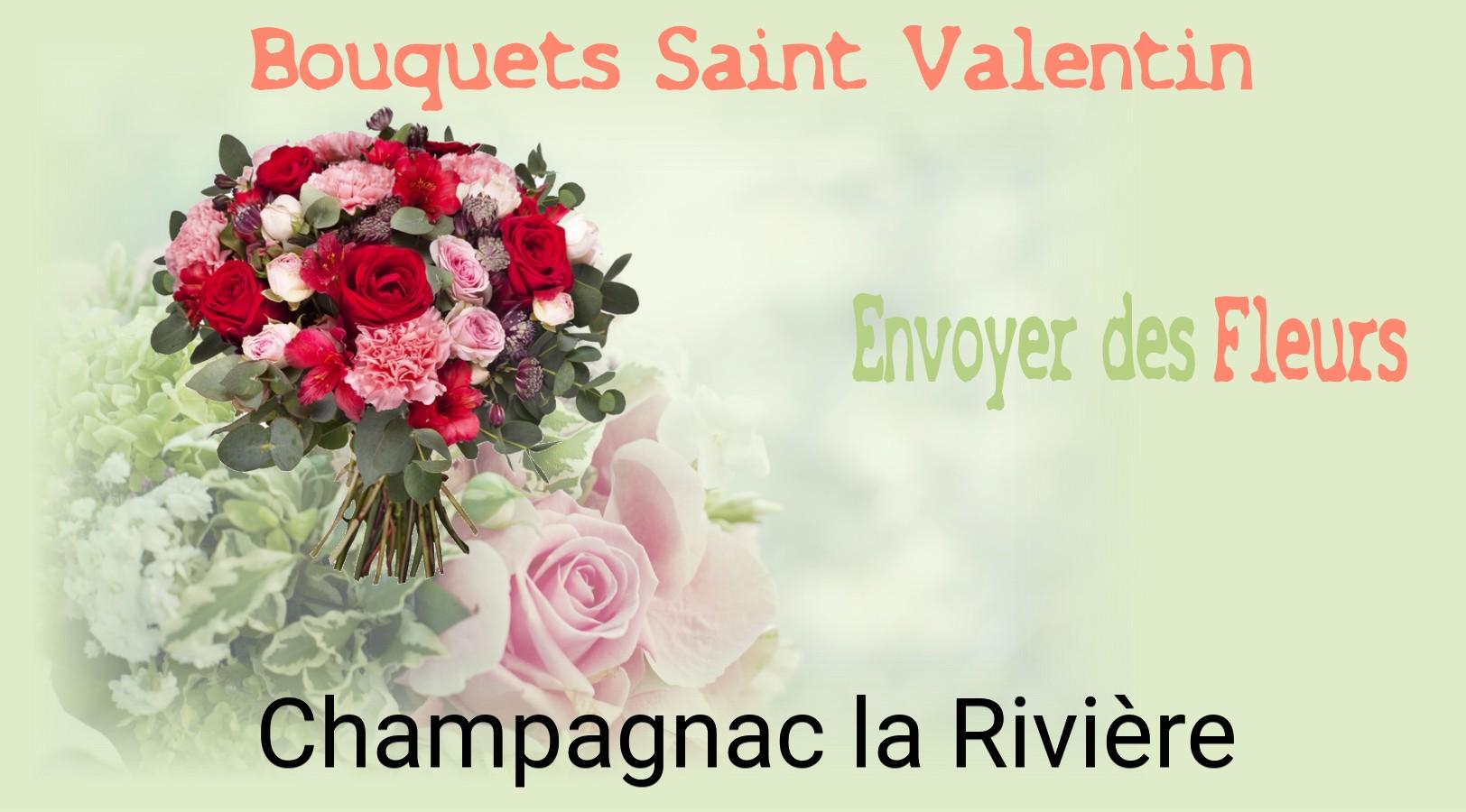 Roses de Saint-Valentin livrées à Champagnac-la-Rivière